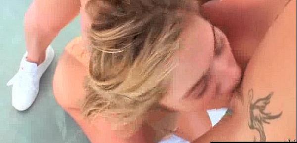  Lovely Lesbians (Dani Daniels & Malena Morgan & Lia Lor) In Hot Sex On Cam vid-15